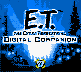 E.T. The Extra Terrestrial - Digital Companion Title Screen